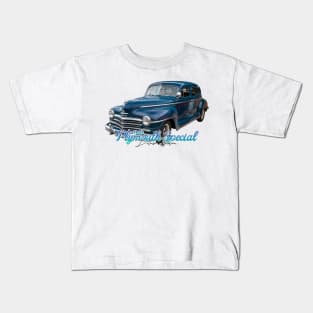 1948 Plymouth Special Deluxe Sedan Kids T-Shirt